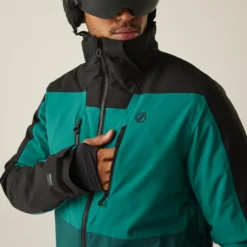 Giubbotto tecnico DARE2B Baseplate III Jacket Black Dark Sea