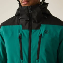 Giubbotto tecnico DARE2B Baseplate III Jacket Black Dark Sea