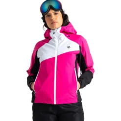 Giubbotto tecnico DARE2B Excalibar Jacket Pure Pink Black