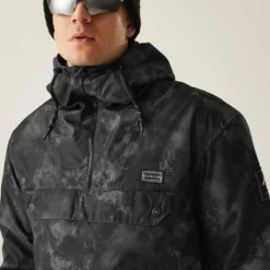 Giubbotto tecnico DARE2B Freeride Overhead Iron Gate Distressed Print