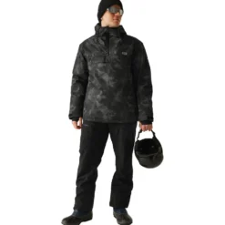 Giubbotto tecnico DARE2B Freeride Overhead Iron Gate Distressed Print