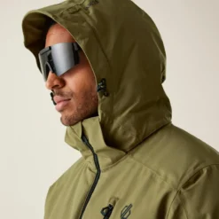 Giubbotto tecnico DARE2B Halfpipe III Jacket Martini Olive Black