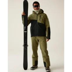 Giubbotto tecnico DARE2B Halfpipe III Jacket Martini Olive Black