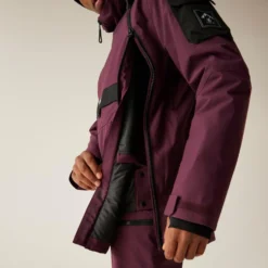 Giubbotto tecnico DARE2B T-Bar Overhead II Jacket Fig Black