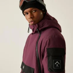 Giubbotto tecnico DARE2B T-Bar Overhead II Jacket Fig Black