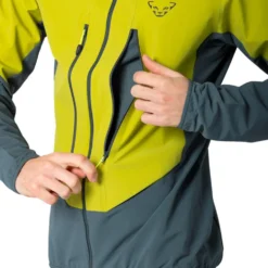 Giubbotto tecnico Dynafit Blacklight Softshell Jacket M Golden Lime