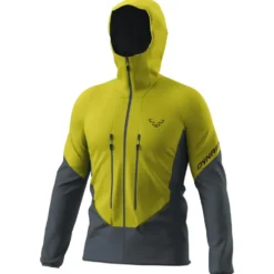 Giubbotto tecnico Dynafit Blacklight Softshell Jacket M Golden Lime