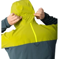Giubbotto tecnico Dynafit Blacklight Softshell Jacket M Golden Lime