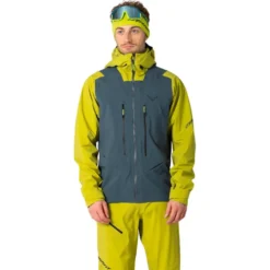 Giubbotto tecnico Dynafit Blacklight 3L Jacket M Golden Lime