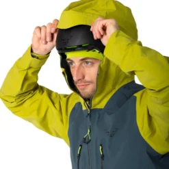 Giubbotto tecnico Dynafit Blacklight 3L Jacket M Golden Lime