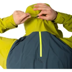 Giubbotto tecnico Dynafit Blacklight 3L Jacket M Golden Lime