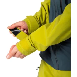 Giubbotto tecnico Dynafit Blacklight 3L Jacket M Golden Lime