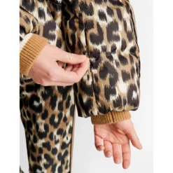 Giubbotto tecnico Fusalp Ada Leopard Leopard Flou Savane