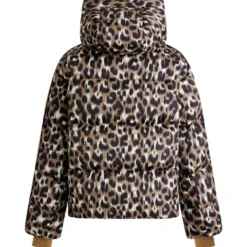 Giubbotto tecnico Fusalp Ada Leopard Leopard Flou Savane