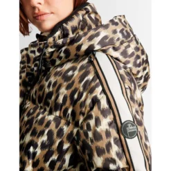 Giubbotto tecnico Fusalp Ada Leopard Leopard Flou Savane