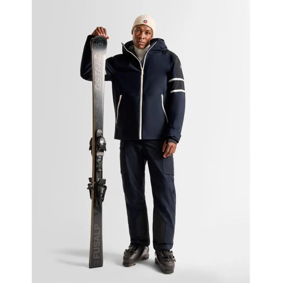 Giubbotto tecnico Fusalp Amwo Marin Noir Neige