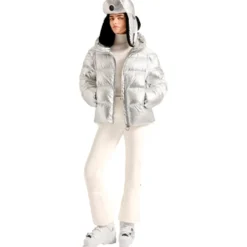 Giubbotto tecnico Fusalp Charloy Metal Metallic Silver