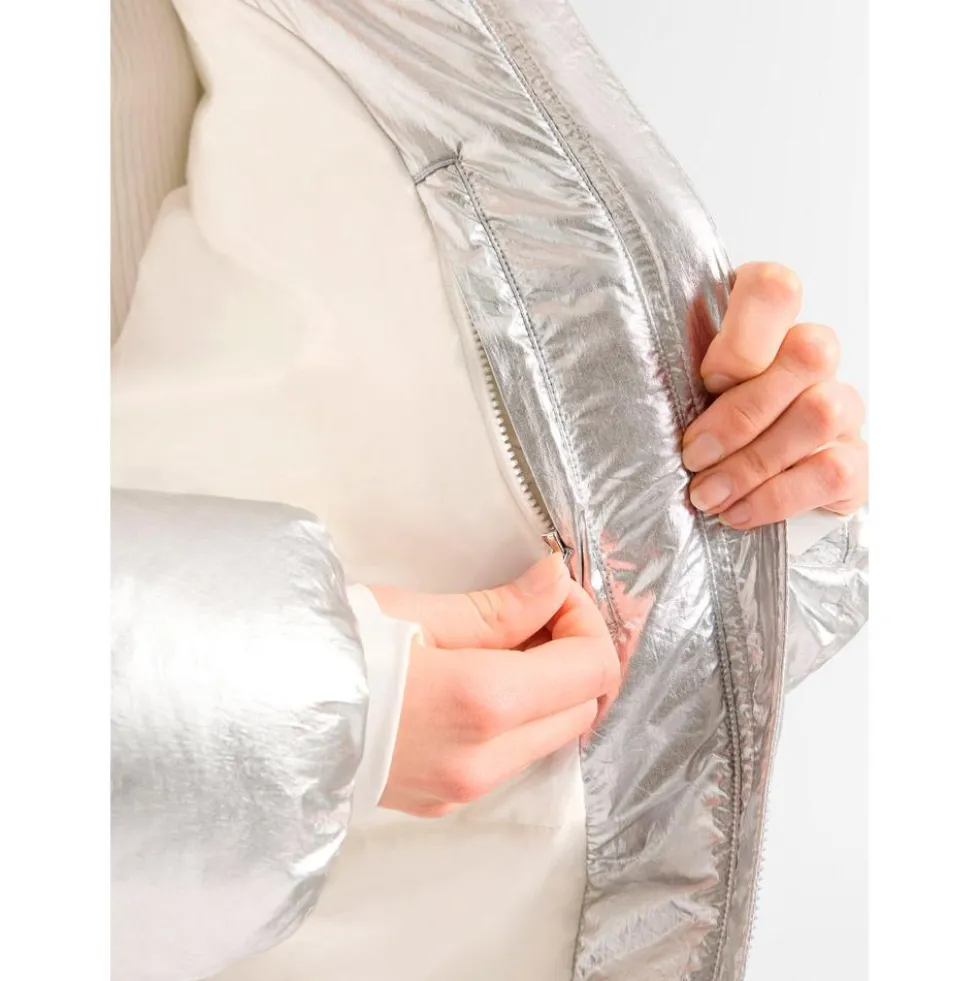 Giubbotto tecnico Fusalp Charloy Metal Metallic Silver