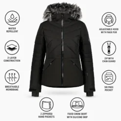 Giubbotto tecnico Icepeak Eveleth Noir