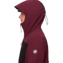 Giubbotto tecnico Mammut Stoney HS Thermo Hooded Jacket Women Vin Black