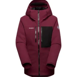 Giubbotto tecnico Mammut Stoney HS Thermo Hooded Jacket Women Vin Black