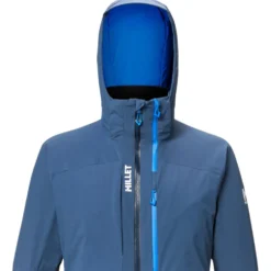 Giubbotto tecnico Millet Grands Montets Pro Jacket M Dark Denim Noir
