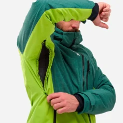 Giubbotto tecnico Millet Grands Montets Peak Jacket M Bottle Macaw Green