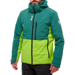 Giubbotto tecnico Millet Grands Montets Peak Jacket M Bottle Macaw Green