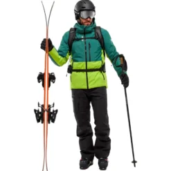 Giubbotto tecnico Millet Grands Montets Peak Jacket M Bottle Macaw Green