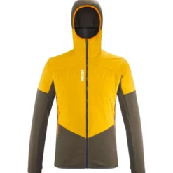 Giubbotto tecnico Millet Rutor Alpha Hoodie M Deep Jungle Safran