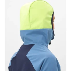 Giubbotto tecnico Millet White Shield Jkt W Saphir Limoncello