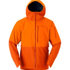 Giubbotto tecnico Norrona Lofoten Gore-Tex Jkt Gold Flame