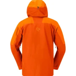 Giubbotto tecnico Norrona Lofoten Gore-Tex Jkt Gold Flame