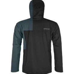 Giubbotto tecnico Ortovox 3L Ortler Jkt M Black Raven