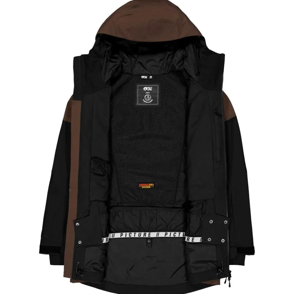 Giubbotto tecnico Picture Haakon Chicory Coffe Vanil Blk