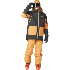 Giubbotto tecnico Picture Jomoh Jacket Black Brown Sugar