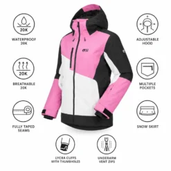 Giubbotto tecnico Picture Seen Super Pink