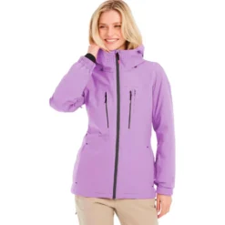 Giubbotto tecnico Protest Prtbeverly Snowjacket Thistle Purple