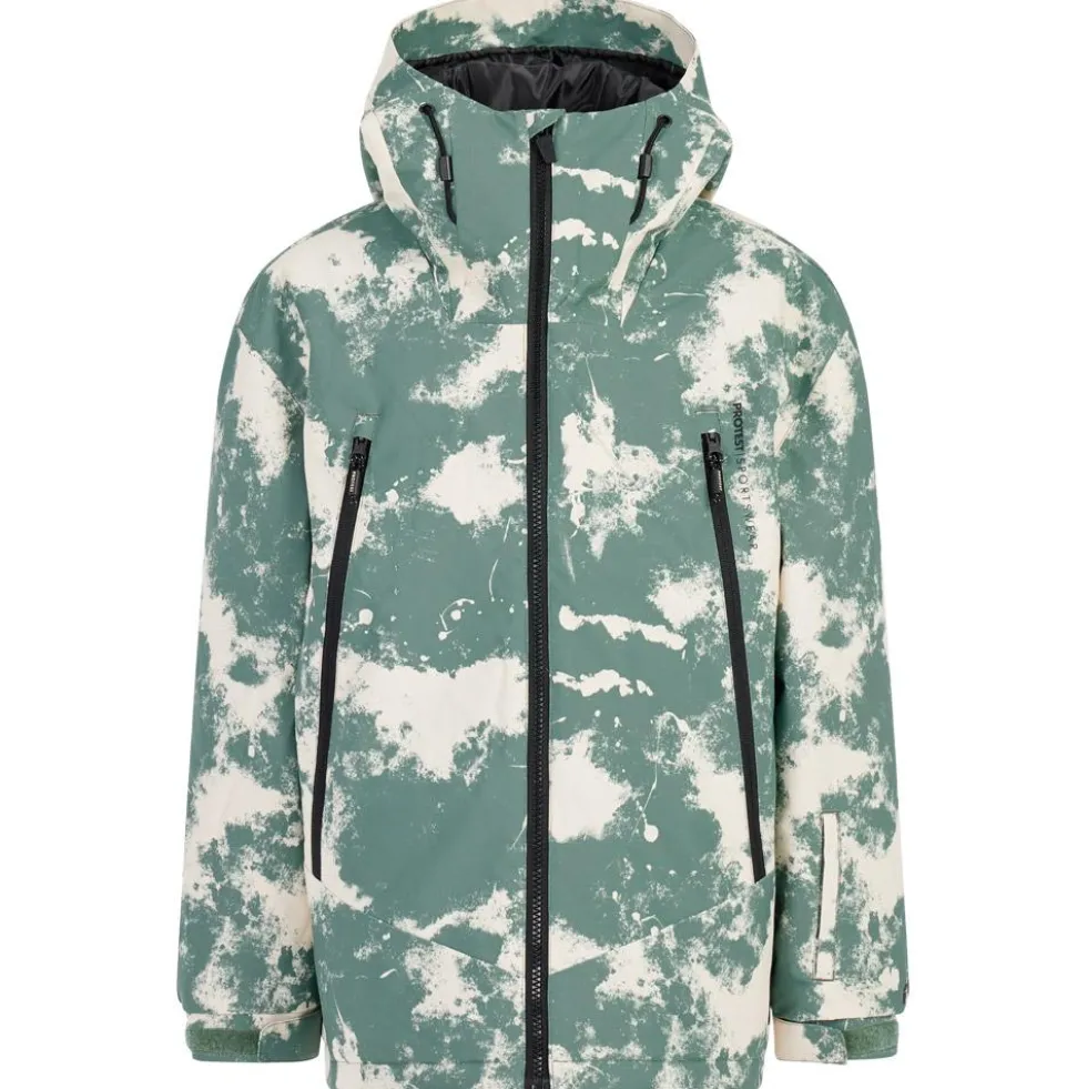 Giubbotto tecnico Protest Prtwheezy Junior Snow Jacket Aspen Green