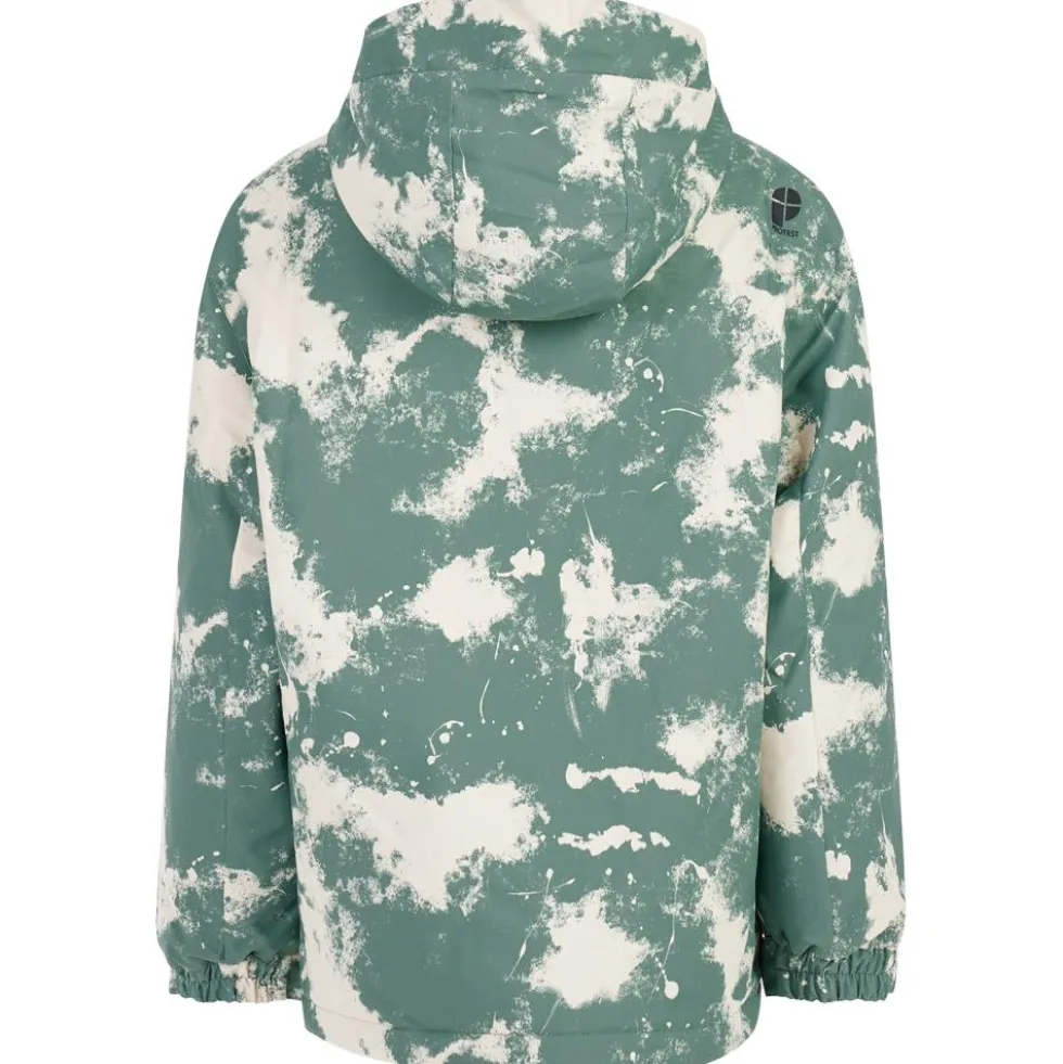 Giubbotto tecnico Protest Prtwheezy Junior Snow Jacket Aspen Green