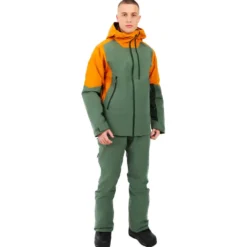 Giubbotto tecnico Protest PrtThrow Snow Jacket Aspen Green