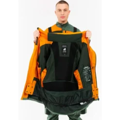 Giubbotto tecnico Protest PrtThrow Snow Jacket Aspen Green