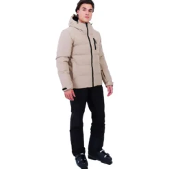 Giubbotto tecnico Protest PrtSuperior Snow Jacket Bamboo Beige