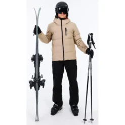 Giubbotto tecnico Protest PrtSuperior Snow Jacket Bamboo Beige