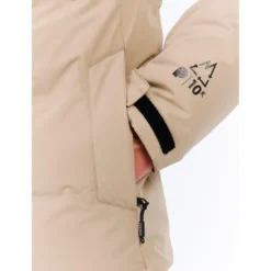 Giubbotto tecnico Protest PrtSuperior Snow Jacket Bamboo Beige