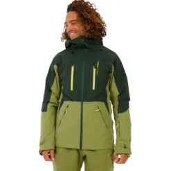 Giubbotto tecnico Protest PrtZoot Snow Jacket Herbal Green