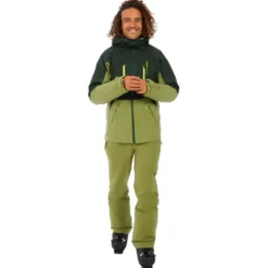 Giubbotto tecnico Protest PrtZoot Snow Jacket Herbal Green