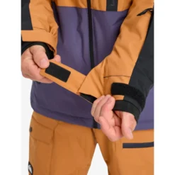 Giubbotto tecnico Quiksilver Sycamore Block 20K Jacket Almond