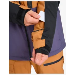 Giubbotto tecnico Quiksilver Sycamore Block 20K Jacket Almond