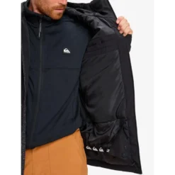 Giubbotto tecnico Quiksilver Sycamore Printed Jacket Mountain Static True Black